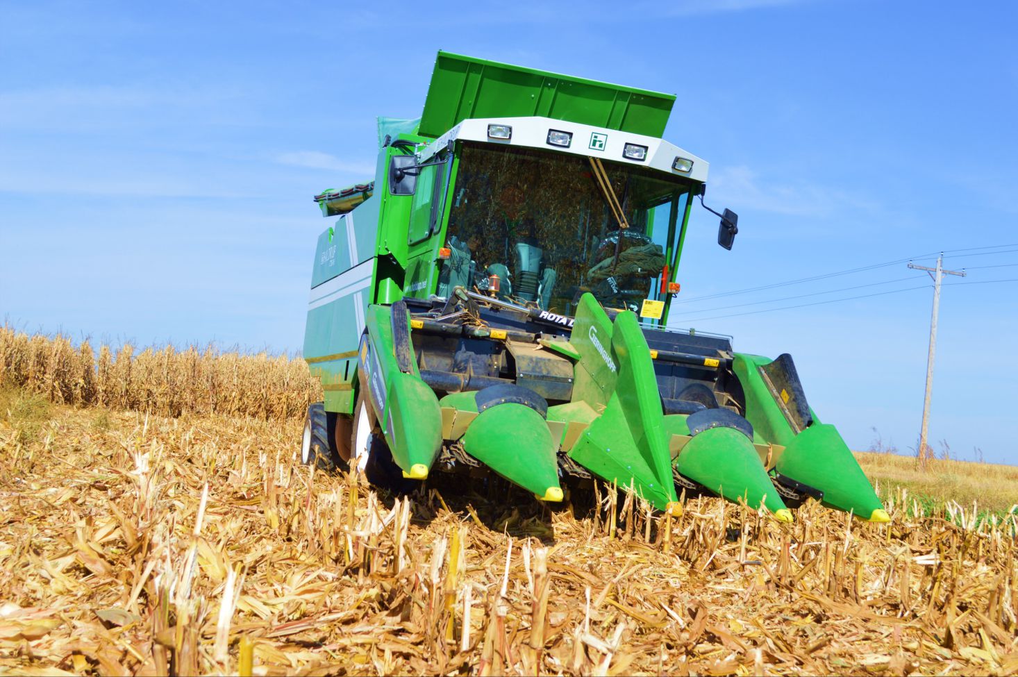 Other Machines from Haldrup USA,Haldrup USA Corn/Geringhoff, Corn/Geringhoff for field research, Rota-Disc, Gathering chains