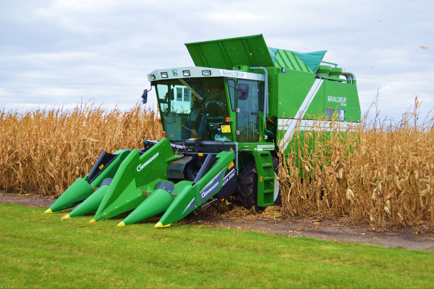 Other Machines from Haldrup USA,Haldrup USA Corn/Geringhoff, Corn/Geringhoff for field research, Rota-Disc, Gathering chains