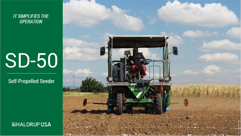Plot seeders,Seeder SD-50 Haldrup Plot seeders in USA, Plot seeders for field research, HALDRUP USA SD-50 