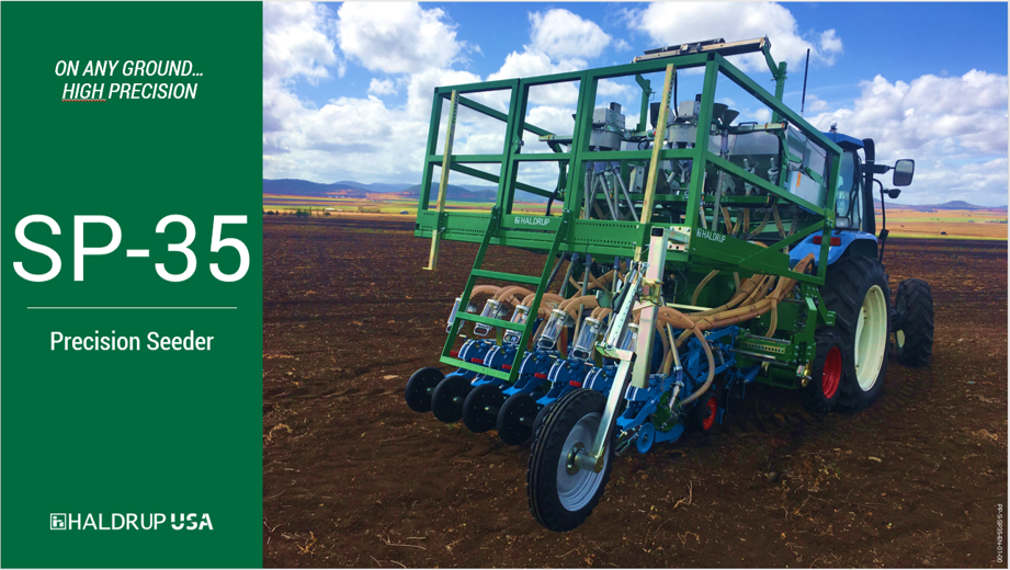 Plot seeders,Haldrup USA Plot Seeder, SP-35 Haldrup Plot seeders in USA, Plot seeders for field research, HALDRUP SP-35